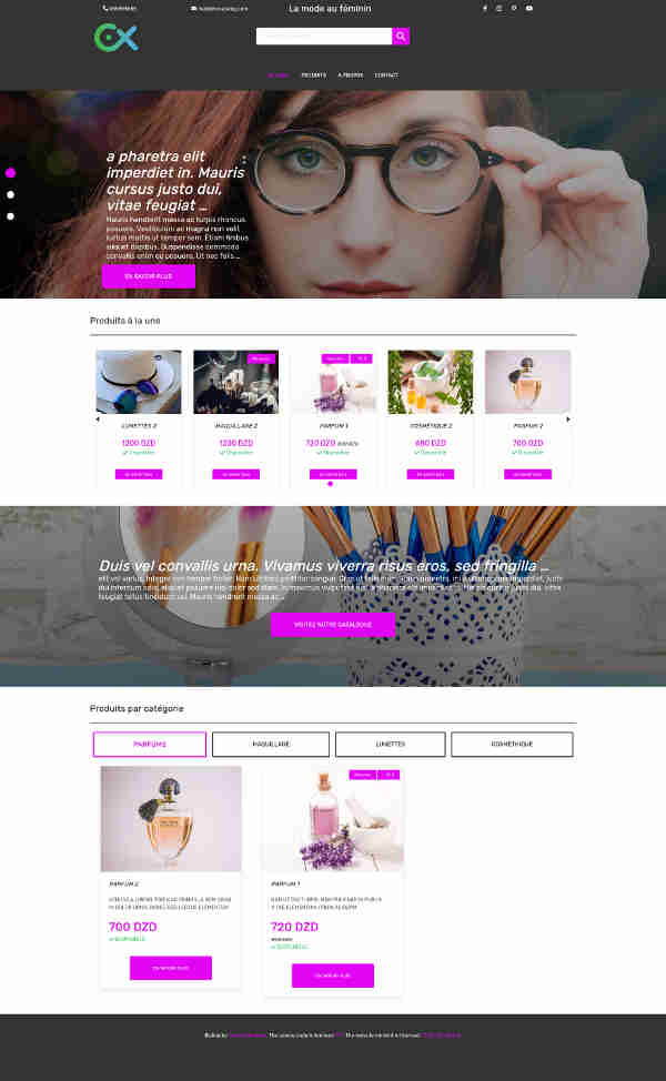 StoreFabriq- Création de boutiques en ligne